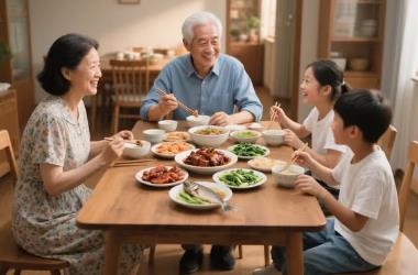 真正的成功，就是能陪父母吃很多很多顿饭