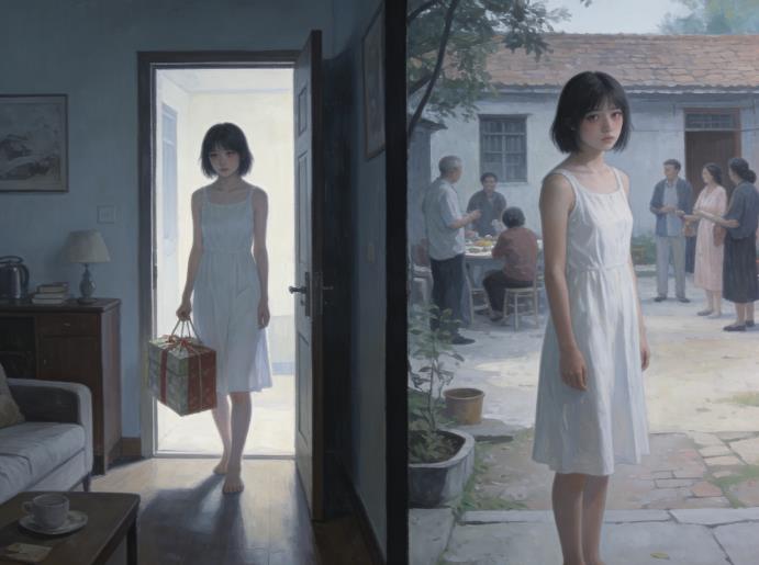 女孩子长大以后是没有家的？